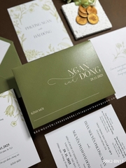 (RRK2-BN17) Thiệp Cưới KTS Hiện Đại