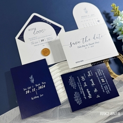 (RRK2-BN18) Thiệp Cưới KTS Hiện Đại