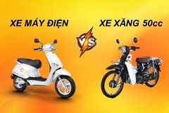 Học sinh nên mua xe máy điện hay xe máy xăng 50cc?