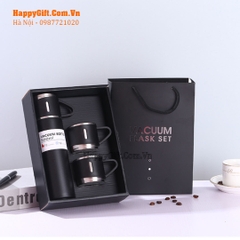 Cốc coffee giữ nhiệt quai xách 500ml, Cốc giữ nhiệt khắc tên, logo làm quà tặng
