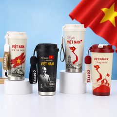 Cốc Giữ Nhiệt Inox 316 Cao Cấp 530ml – Chủ Đề 