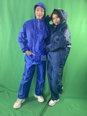 Bộ quần áo đi mưa, áo mưa bộ 1 lớp kiểu dáng - Quà tặng cho khách hàng, sự kiện...