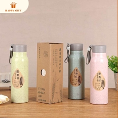 Bình Giữ Nhiệt Lúa Mạch Lõi Thủy Tinh 350ml