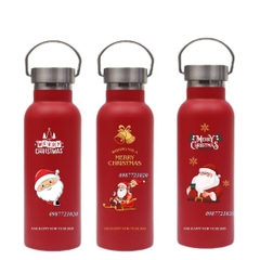 🎄 SET QUÀ GIÁNG SINH CAO CẤP – BÌNH GIỮ NHIỆT & LY QUÀ TẶNG 🎄