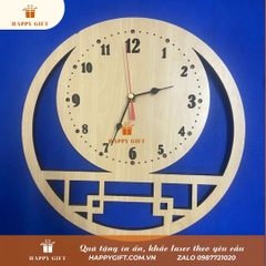 Quà tặng đồng hồ gỗ treo tường, Quà tặng doanh nghiệp, Quà tặng sự kiện