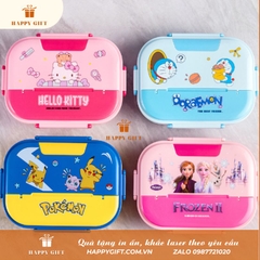 Hộp cơm bento nhựa pp 4 ngăn