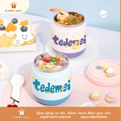 Hộp cơm giữ nhiệt Tedemei HC.57.G14.6, hộp cháo, hộp cơm văn phòng