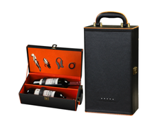 Hộp rượu vang đôi đính đá HD28 có dụng cụ mở rượu , Hộp quà Tết, Quà tặng doanh nghiệp, Quà tặng sự kiện