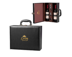 Hộp rượu vang đôi Wine&special life đen có dụng cụ mở rượu , Hộp quà Tết, Quà tặng doanh nghiệp, Quà tặng sự kiện