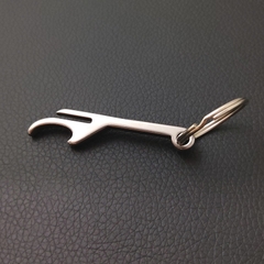 Quà tặng móc khóa khắc tên, móc khóa kim loại mở  nắp chai  MN39 khắc tên, quà tặng doanh nghiệp