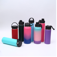 Bình giữ nhiệt màu Ombre 650ml, Bình giữ nhiệt in khắc tên logo thương hiệu