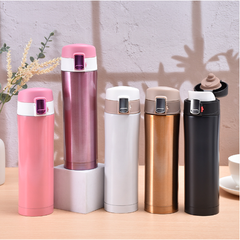 Bình giữ nhiệt nắp khóa móc, Bình giữ nhiệt in tên logo thương hiệu