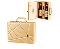 Hộp rượu vang đôi họa tiết kẻ chéo HR61 có dụng cụ mở rượu , Hộp quà Tết, Quà tặng doanh nghiệp, Quà tặng sự kiện