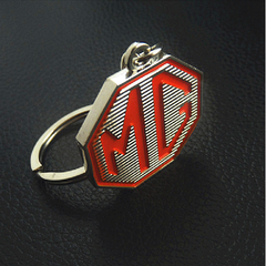 Quà tặng móc khóa khắc tên, móc khóa logo MG khắc tên, quà tặng doanh nghiệp