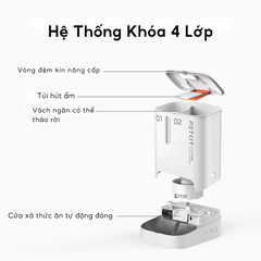 Máy cho ăn tự động PETKIT YumShare Dual-hopper có Camera