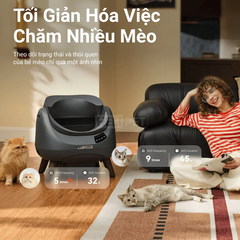 Máy vệ sinh cho mèo Catlink Scooper Open X+