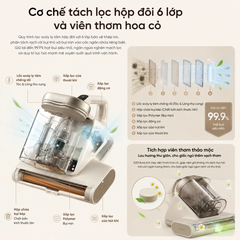 Máy hút bụi giường nệm Dreame D20 Aura