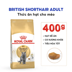 Hạt Cho Mèo Anh Lông Ngắn Trưởng Thành Royal Canin British Shorthair Adult