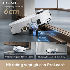Robot hút bụi lau nhà thông minh Dreame Aqua10 Roller