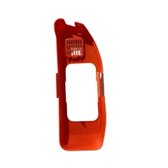 Khung đỏ gắn hộp rác máy vệ sinh Petkit