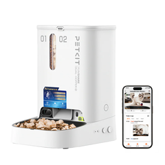 Máy ăn có camera PETKIT Yumshare Dual-hopper - 2 ngăn chứa