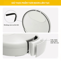 Máy cho chó mèo ăn pate tự động làm lạnh UBPet F21 - Bảo quản pate 24h