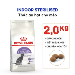 Hạt Cho Mèo Triệt Sản Trưởng Thành Royal Canin Sterilised 37