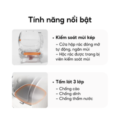 Máy dọn vệ sinh mèo HeLiPet Open Top