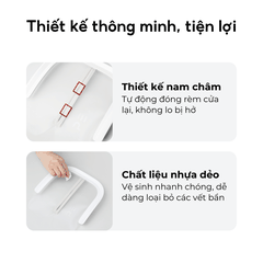 Rèm chống văng cát Petkit 2.0 dành cho máy vệ sinh Petkit