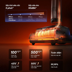 Máy hút bụi lau sàn thông minh Dreame H15 Pro Foamwash