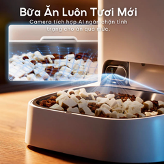 Máy ăn có camera PETKIT Yumshare Dual-hopper 2 Gemini - 2 ngăn chứa