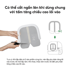 Rèm chống văng cát Petkit 2.0 dành cho máy vệ sinh Petkit