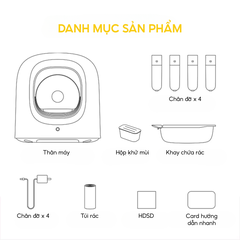 Máy dọn vệ sinh mèo HeLiPet