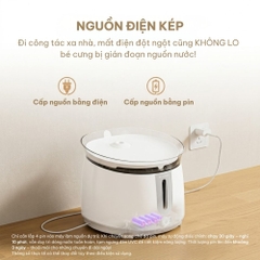 Máy lọc nước cho chó mèo Neakasa