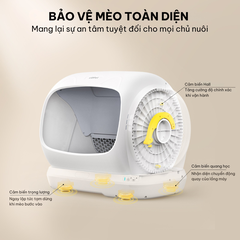 Máy dọn vệ sinh mèo UbPet C41 2026