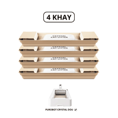 Khay Cát Vệ Sinh Cho Máy Vệ Sinh Tự Động cho Mèo PETKIT Purobot Crystal Duo