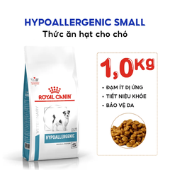Thức Ăn Hạt Cho Chó Dị Ứng Royal Canin Hypoallergenic Small