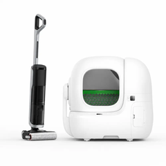 Combo máy dọn vệ sinh Purobot Max Pro 2 + Máy hút bụi lau sàn khô và ướt Dreame H14 Ultra