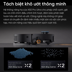 Robot hút bụi lau nhà thông minh Dreame X50 Pro Ultra