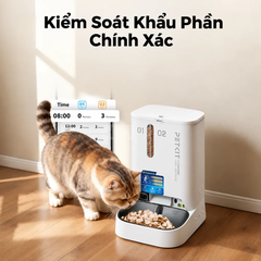 Máy ăn có camera PETKIT Yumshare Dual-hopper 2 Gemini - 2 ngăn chứa