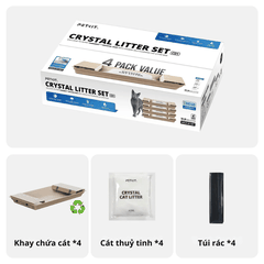 Khay Cát Vệ Sinh Cho Máy Vệ Sinh Tự Động cho Mèo PETKIT Purobot Crystal Duo