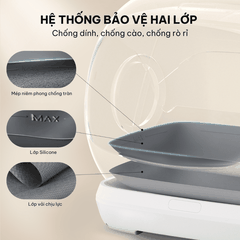 Máy dọn vệ sinh mèo UbPet C41 2026