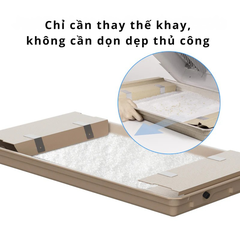 Máy dọn vệ sinh mèo Petkit Purobot Crystal Duo có Camera AI