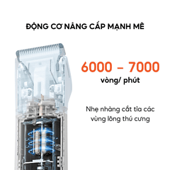 Tông đơ cắt lông chó mèo PETKIT 2in1 PRO