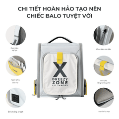 Balo chó mèo PETKIT Breezy x Zone