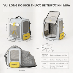 Balo chó mèo PETKIT Breezy x Zone