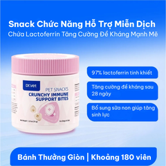 Snack cho thú cưng hỗ trợ miễn dịch Dr.Vet