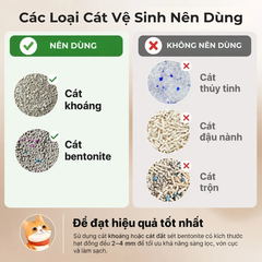 Máy dọn phân mèo Neakasa M9