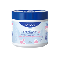 Snack chăm sóc răng miệng cho mèo Dr.Vet