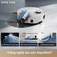 Robot hút bụi lau nhà thông minh Dreame Aqua10 Roller